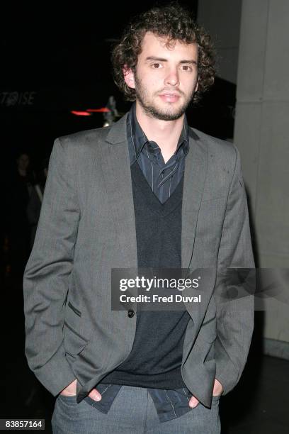 Jonas Cuaron arrives at the premiere of 'Ano Una' at the Curzon Renoir on November 29, 2008 in London, England.