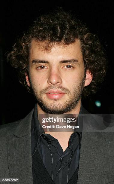 Jonas Cuaron arrives at the UK premiere of Ano Una at Curzon Renoir Cinema on November 29, 2008 in London, England.