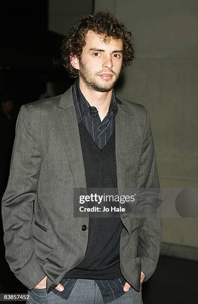 Jonas Cuaron arrives at the UK premiere of Ano Una at Curzon Renoir Cinema on November 29, 2008 in London, England.