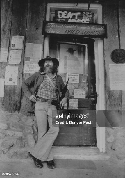 Special to the Denver Post: Dent "Wildman" Meyers in front of his shop in Kennesaw, Ga. Credit: Atlanta Journal-Constitution