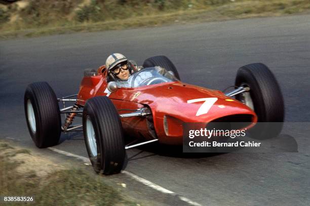 John Surtees, Ferrari 158, Grand Prix of Germany, Nurburgring, 02 August 1964.