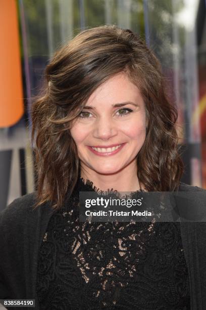 Joyce Ilg during the red carpet arrivals at the VideoDays 2017 at Lanxess Arena on August 24, 2017 in Cologne, Germany.