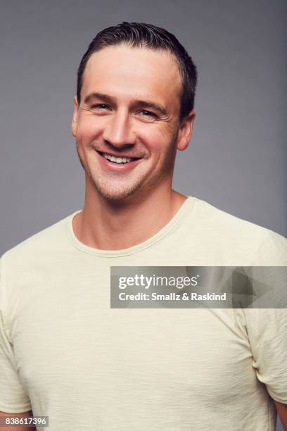 Ryan Lochte of National Geographic Channels 'Sharkfest' poses for a portrait during the 2017 Summer Television Critics Association Press Tour at The...