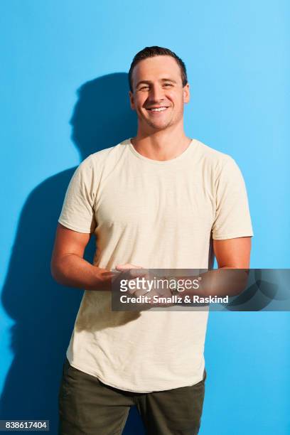 Ryan Lochte of National Geographic Channels 'Sharkfest' poses for a portrait during the 2017 Summer Television Critics Association Press Tour at The...