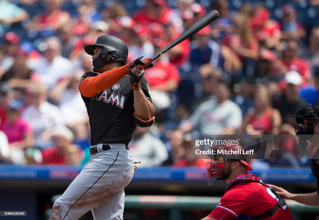 Miami Marlins v Philadelphia Phillies