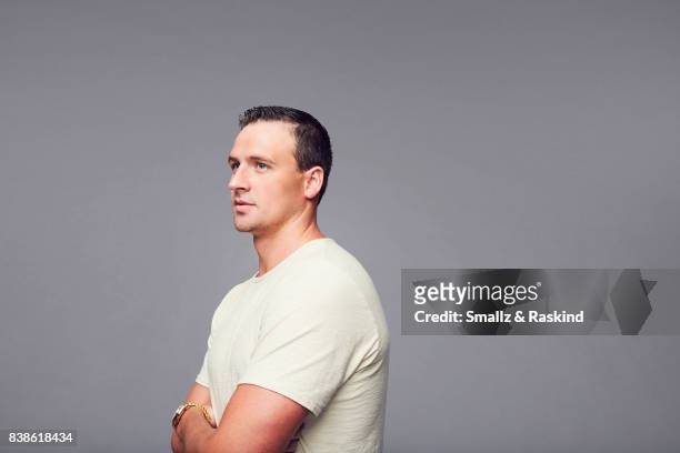 Ryan Lochte of National Geographic Channels 'Sharkfest' poses for a portrait during the 2017 Summer Television Critics Association Press Tour at The...