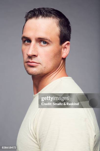 Ryan Lochte of National Geographic Channels 'Sharkfest' poses for a portrait during the 2017 Summer Television Critics Association Press Tour at The...