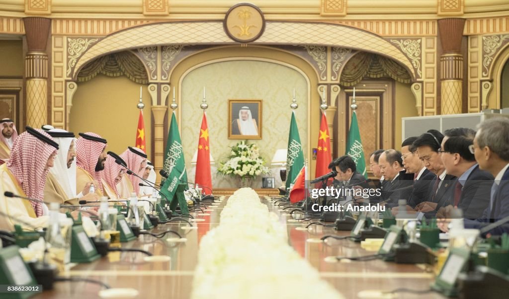 Vice Premier of China Zhang Gaoli visits Saudi Arabia