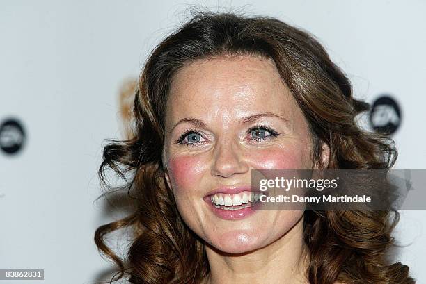 Geri Halliwell poses at the British Academy Children's Awards 2008 held at the Park Lane Hilton Hotel on November 30, 2008 in London, England.