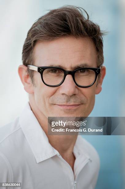 Michel Hazanavicius attends the 10th Angouleme French-Speaking Film Festival on August 24, 2017 in Angouleme, France.