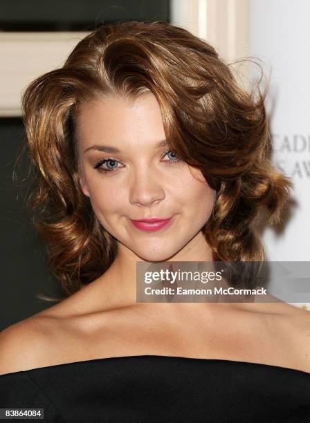 Actress Natalie Dormer attends the British Academy Children's Awards at the Park Lane Hilton on November 30, 2008 in London, England.