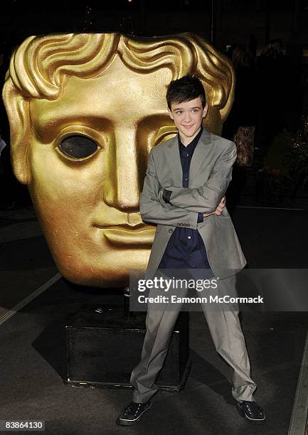 George Sampson attends the British Academy Children's Awards at the Park Lane Hilton on November 30, 2008 in London, England.