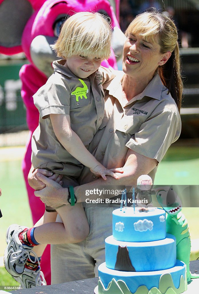 Bob Irwin Turns Five At Australia Zoo