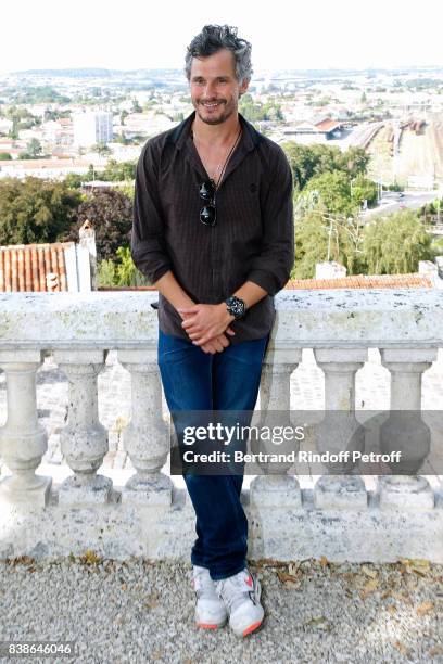 Director of the movie "Du soleil dans les yeux", Nicolas Giraud attends the 10th Angouleme French-Speaking Film Festival : Day Three, on August 24,...