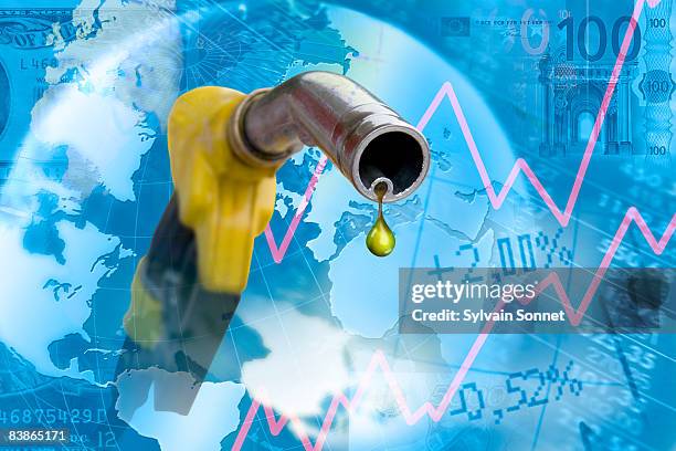 rising gas price - fuel prices stock pictures, royalty-free photos & images