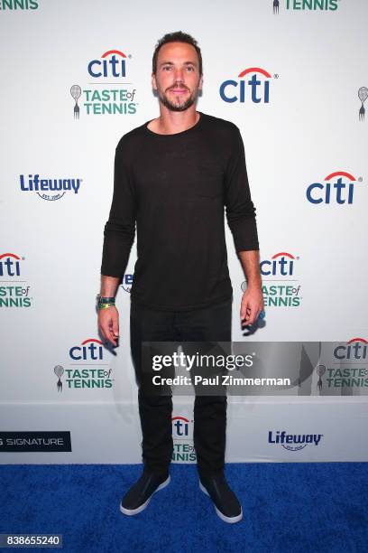 Tennis player Bruno Soares attends Citi Taste Of Tennis at W New York on August 24, 2017 in New York City.