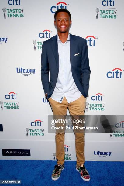 Tennis player Chris Eubanks attends Citi Taste Of Tennis at W New York on August 24, 2017 in New York City.