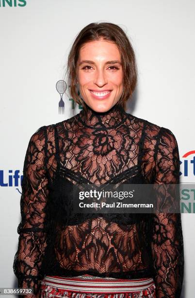 Tennis player Andrea Petkovic attends Citi Taste Of Tennis at W New York on August 24, 2017 in New York City.