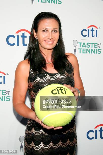 Tennis player Darija Jurak attends Citi Taste Of Tennis at W New York on August 24, 2017 in New York City.