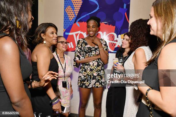 Tennis player Venus Williams attends the Citi VIP Lounge at Taste Of Tennis at W New York on August 24, 2017 in New York City.