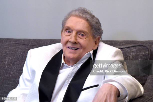 Jerry Lee Lewis attends Skyville Live Presents a Tribute to Jerry Lee Lewis on August 24, 2017 in Nashville, Tennessee.
