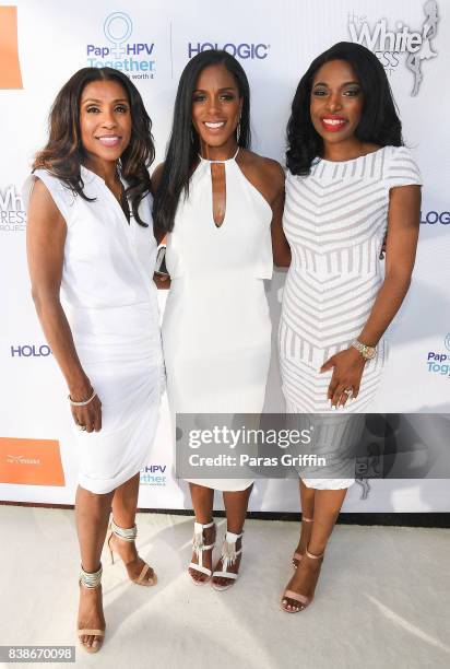 Dr. Jackie Walters, Dr. Jessica Shepherd and Tanika Gray Valbrun at "The Immortal Life Of Henrietta Lacks" Viewing & Panel Discussion with Renee...