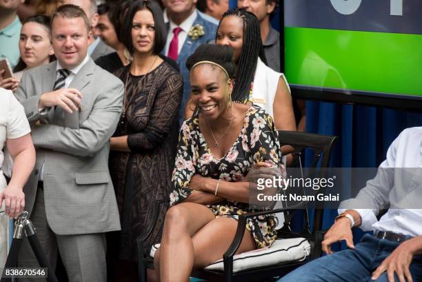 Tennis player Venus Williams attends the 2017 Lotte New York Palace Invitational at Lotte New York Palace on August 24, 2017 in New York City.