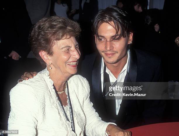 Johnny Depp and Bruce Springsteen's mother
