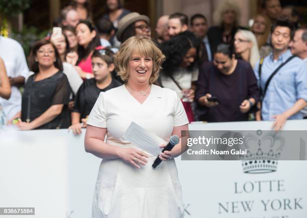 Becky Hubbard attends the 2017 Lotte New York Palace Invitational at Lotte New York Palace on August 24, 2017 in New York City.