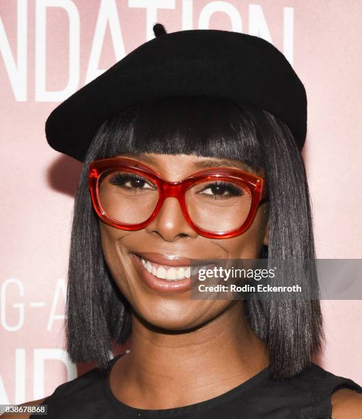 Director Tasha Smith poses for portrait at SAG-AFTRA Foundation Conversations with "When Love Kills" at SAG-AFTRA Foundation Screening Room on August...