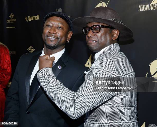 Joe Torry and Guy Torry attend the 2017 LOL Comedy Honors Awards Show at Alhambra Ballroom on August 24, 2017 in the of New York City.