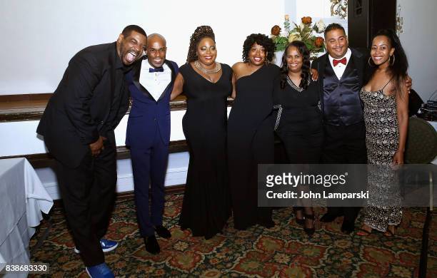 Talent, Ruperto Vanderpool, Coco Brown, Adele Givens, Tina Graham, Robert Rodriguez and Marsha Taylor attend during the 2017 LOL Comedy Honors Awards...