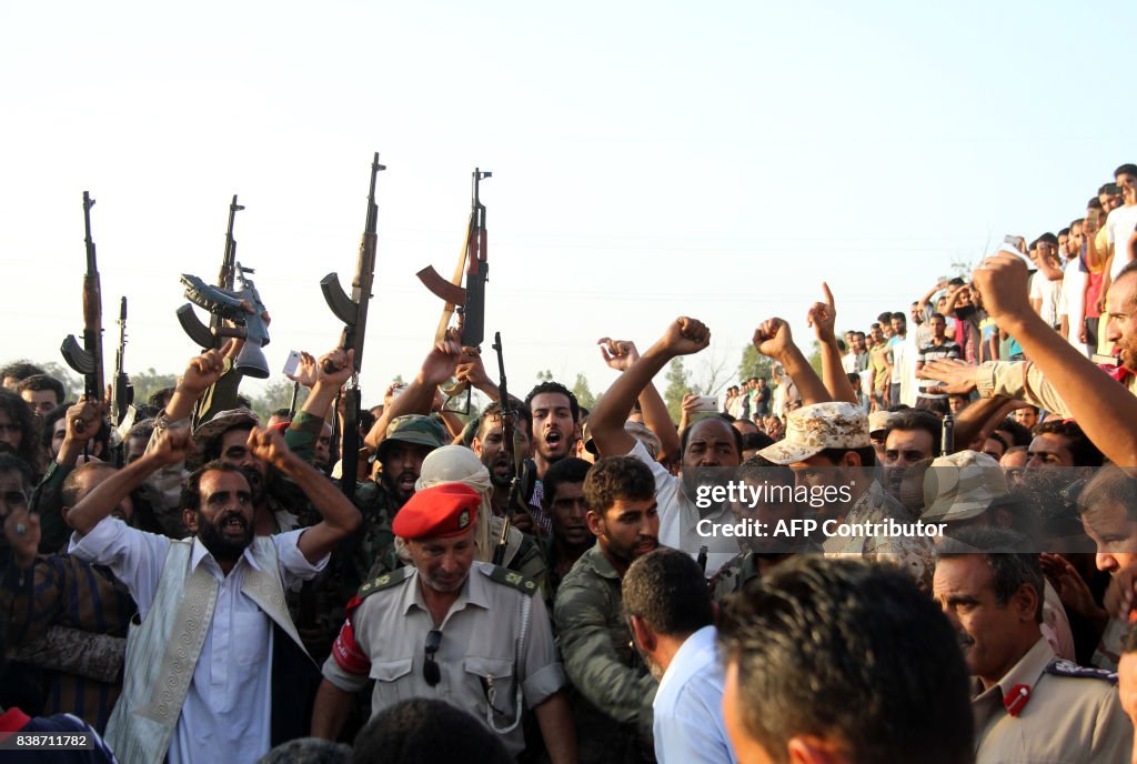 LIBYA-CONFLICT-JIHADISTS-FUNERAL