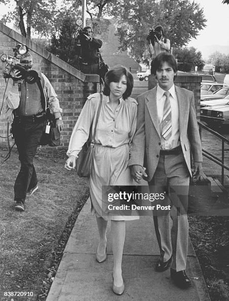 Robert Paul Thiret with his new wife Pauline Wilkinson leave the... News Photo - Getty Images