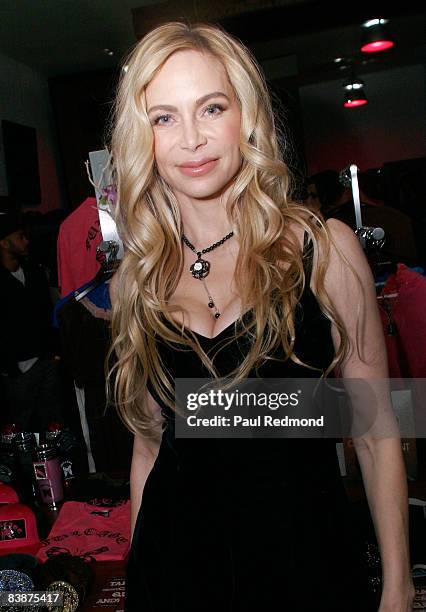 Designer Christina Fulton attends Fall/Winter Fulcage Collection Launch Party "Shop For A Cause" at J. Ransom on October 23, 2008 in Los Angeles,...