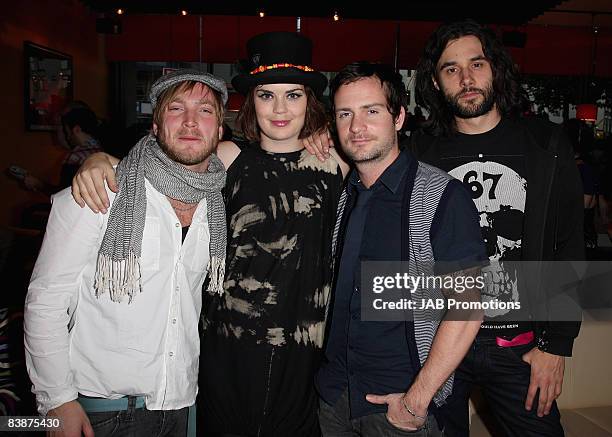 Ida Maria attends the BT Digital Music Awards 2008 held at The Roundhouse on October 1, 2008 in London, England.