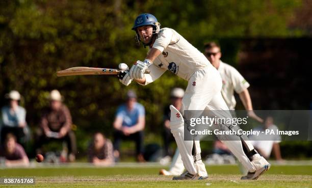 Sussex's Chris Nash bats during the County Championship match at Liverpool Cricket Club, Liverpool.