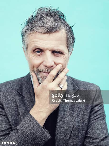 Comedian Stephane Guillon is photographed on April 15, 2017 in Paris, France. . PUBLISHED IMAGE.