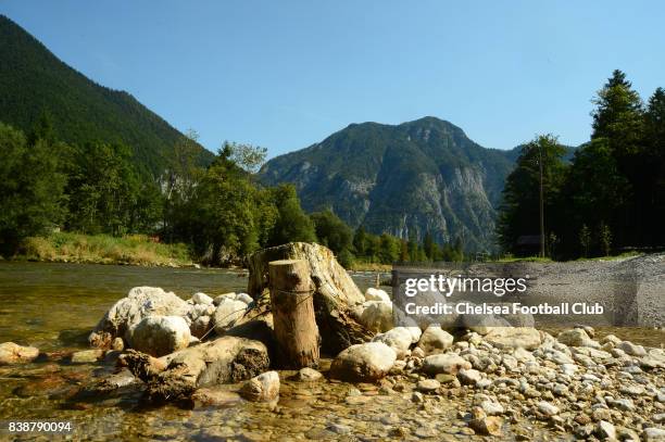 General vew of surrounding scenery during the Chelsea Ladies Pre-Season Tour to Austria on August 25, 2017 in Schladming, Austria.