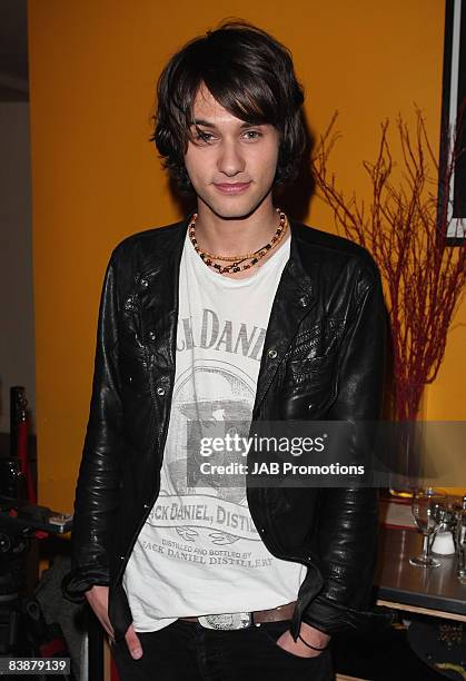 Singer Sam Beeton attends the BT Digital Music Awards 2008 held at The Roundhouse on October 1, 2008 in London, England.