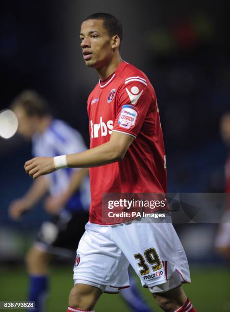 Charlton Athletic's Nathan Eccleston during the npower League One match at Hillsborough, Sheffield.