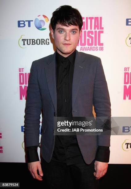 Actor Mathew Horne attends the BT Digital Music Awards 2008 held at The Roundhouse on October 1, 2008 in London, England.
