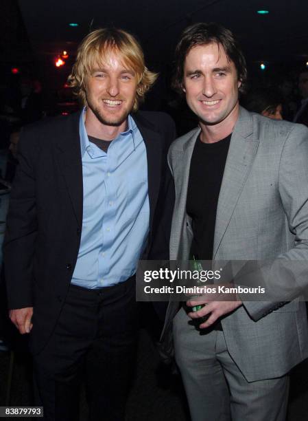 Owen Wilson and Luke Wilson