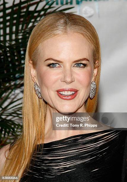 Actress Nicole Kidman attends the 42nd Annual CMA Awards at the Sommet Center on November 12, 2008 in Nashville, Tennessee.