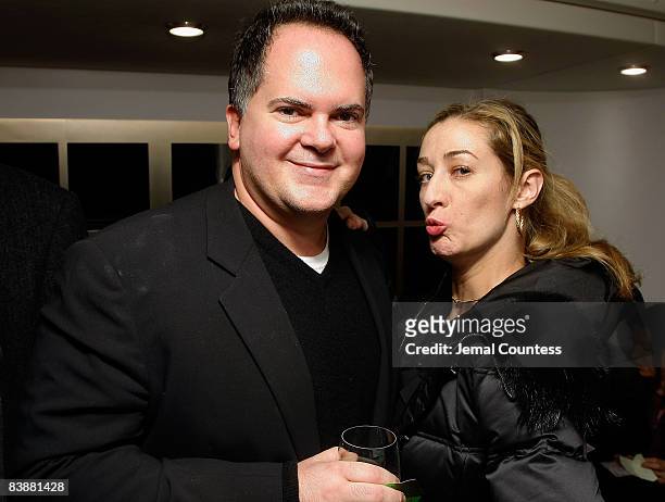 Tony Disanto and Paula Froelich attend the Amway Global presentation of Tina Turner Live in Concert at Madison Square Garden on December 1, 2008 in...
