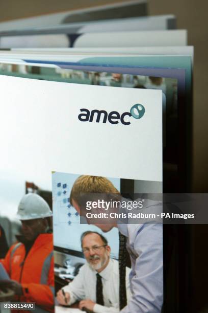 General view of the AMEC plc business prospectus.
