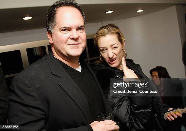 Tony Disanto and Paula Froelich attend the Amway Global presentation of Tina Turner Live in Concert at Madison Square Garden on December 1, 2008 in...
