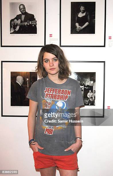 Coco Sumner, daughter of Sting, poses at the Staying Alive - 10th Anniversary Party of MTV's HIV/AIDS awareness and safe sex campaign at the Proud...