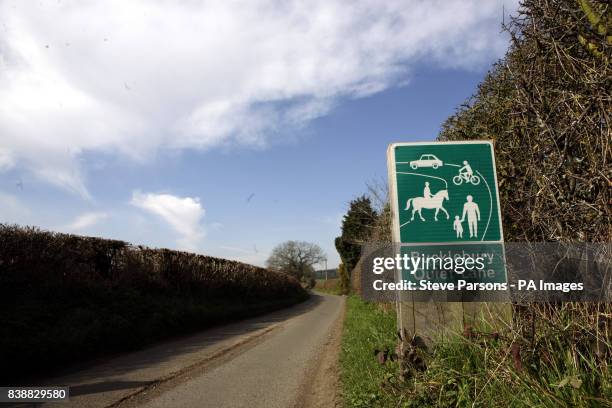 The village Bucklebury in West Berkshire, the childhood home of Kate Middleton