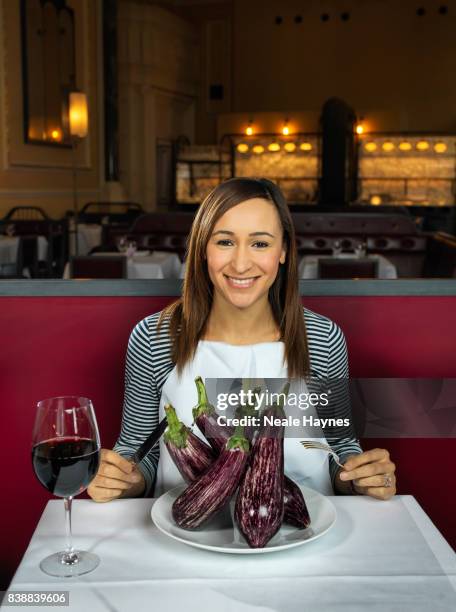 Retired British track and field athlete Jessica Ennis is photographed for the Times on February 9, 2017 in London, England.